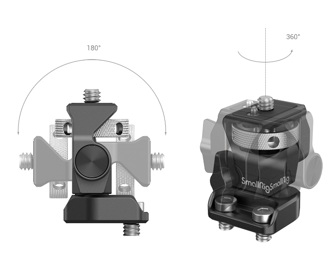 ДЛЯ ЧЕГО НУЖЕН ДЕРЖАТЕЛЬ ПОВОРОТНЫЙ SMALLRIG 2904B